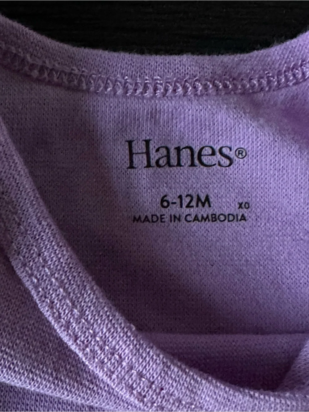 Hanes Long-Sleeve One-Piece Bodysuits - Pink, Gray, Lavender - Set of 3